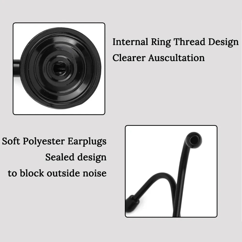 Doctor Stethoscope Professional Medical Equipment Device Black & White