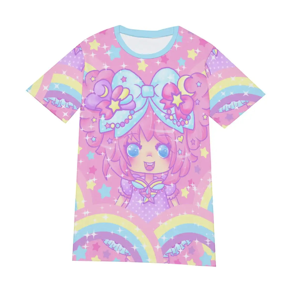 Harajuku Style T-shirt Kids Loose Oversized Breathable Short Sleeved Up to 6XL