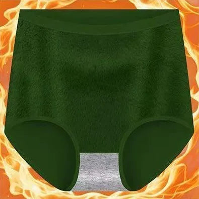 Women's Fluffy Sexy Thickened Thermal Panties Winter Warm Keep High Rise Intimates Underwear Girl Long Briefs Fashion Clubwear