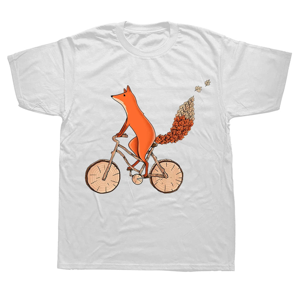 This Is My Human Costume I'm Really A Fox Graphic Cotton T Shirt
