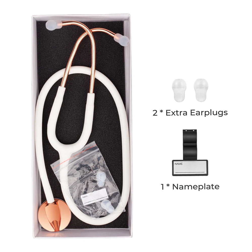 Doctor Stethoscope Professional Medical Equipment Device Black & White