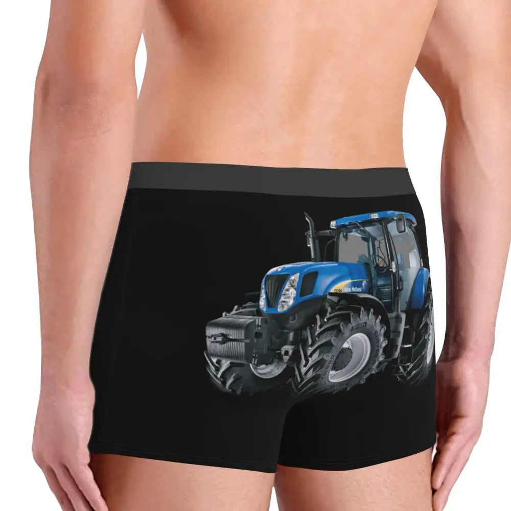 Custom Tractor Boxers Shorts  Briefs Underwear
