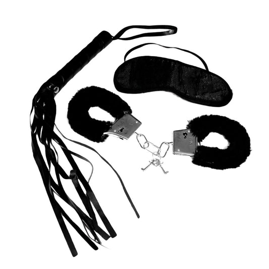 Sex & Mischief 3 Piece Intro to S&M - Beginner Bondage Kit