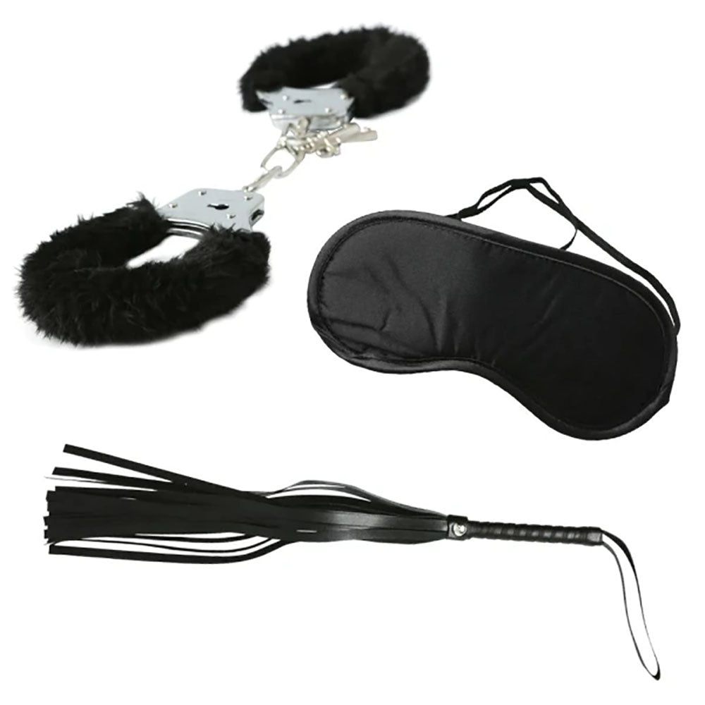 Sex & Mischief 3 Piece Intro to S&M - Beginner Bondage Kit