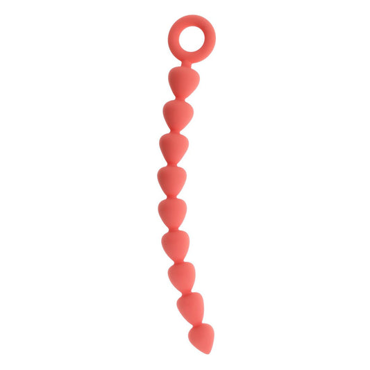 Sex & Mischief Peaches n CreaMe - 23 cm Silicone Anal Beads