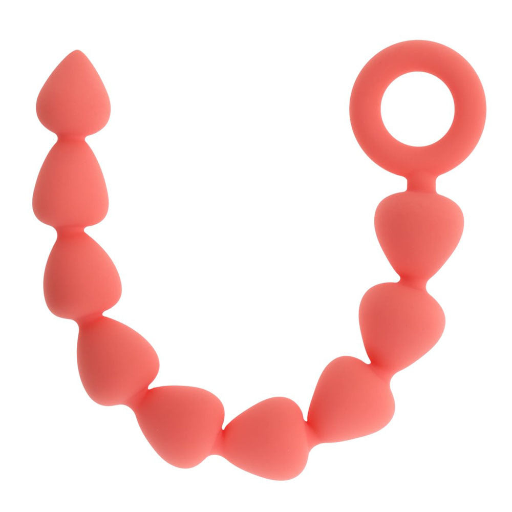 Sex & Mischief Peaches n CreaMe - 23 cm Silicone Anal Beads