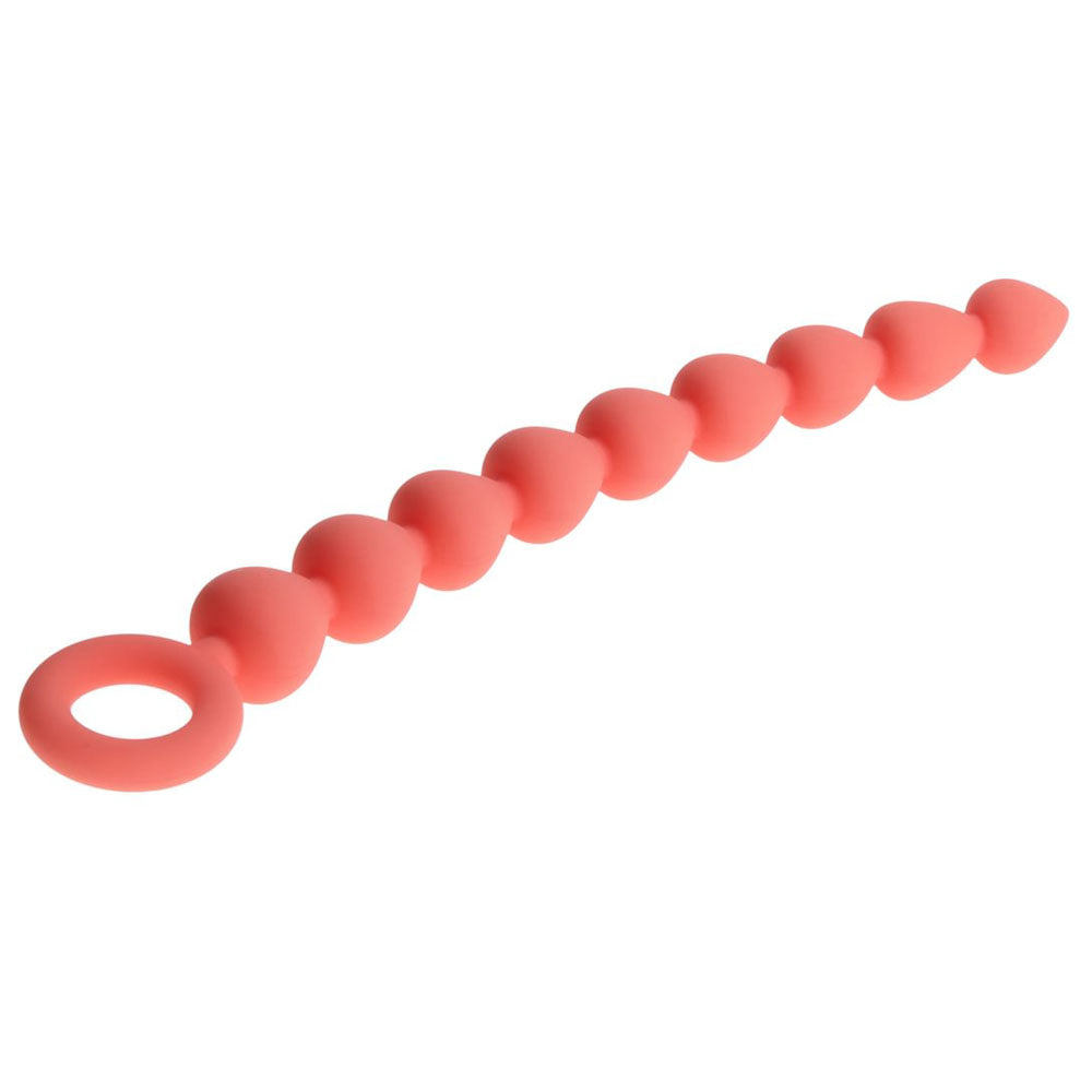 Sex & Mischief Peaches n CreaMe - 23 cm Silicone Anal Beads