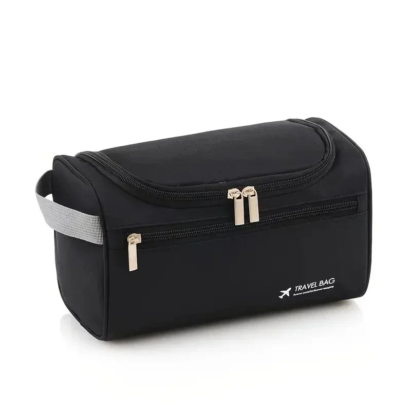 Leather Toiletry Bag for Men Women Dopp Kit Mens Hanging Toiletry Bag Travel Toiletry Bag for Traveling Large Cosmetic Bag for T