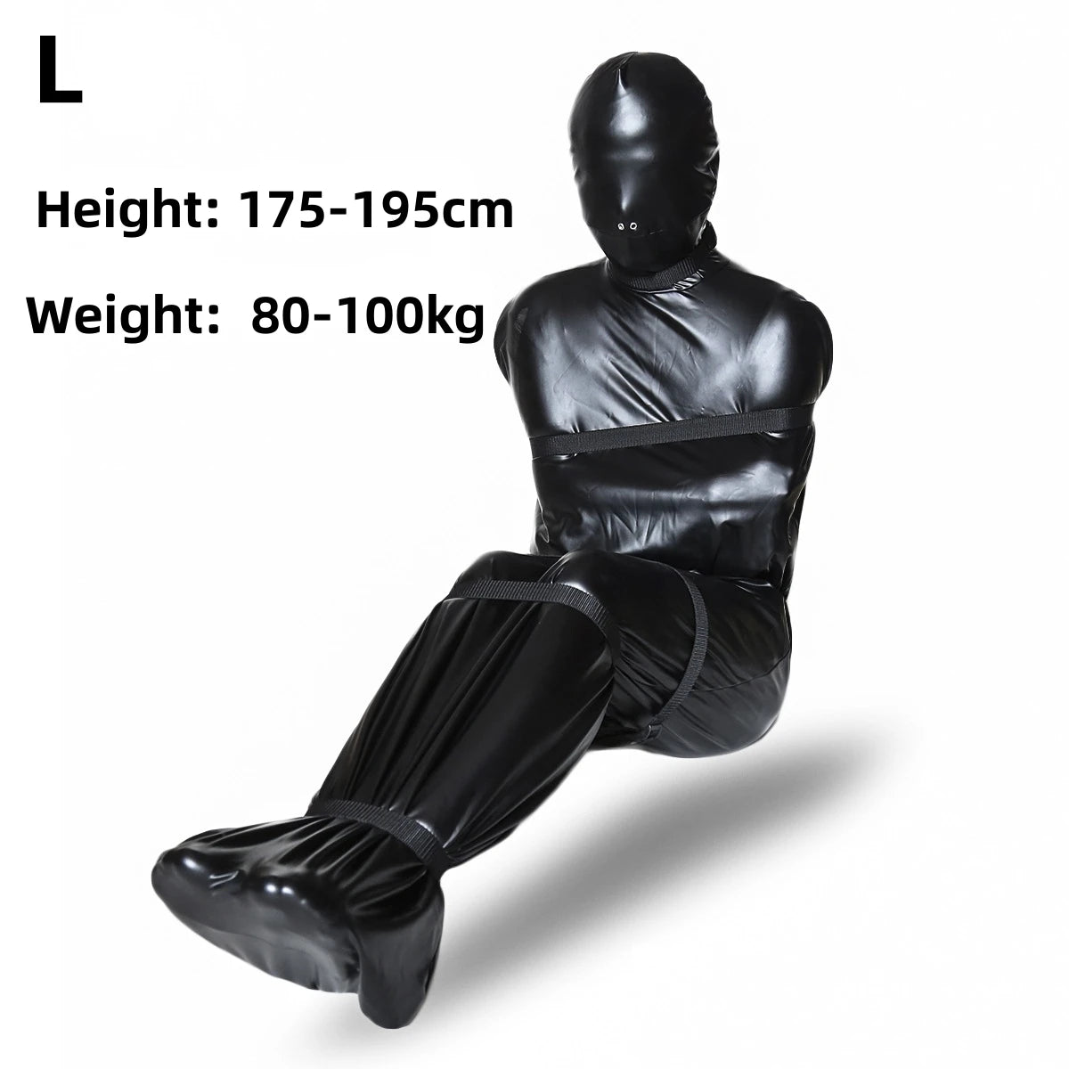Full Body Zip Bondage Sack/Sleeping Bag Detachable Hood