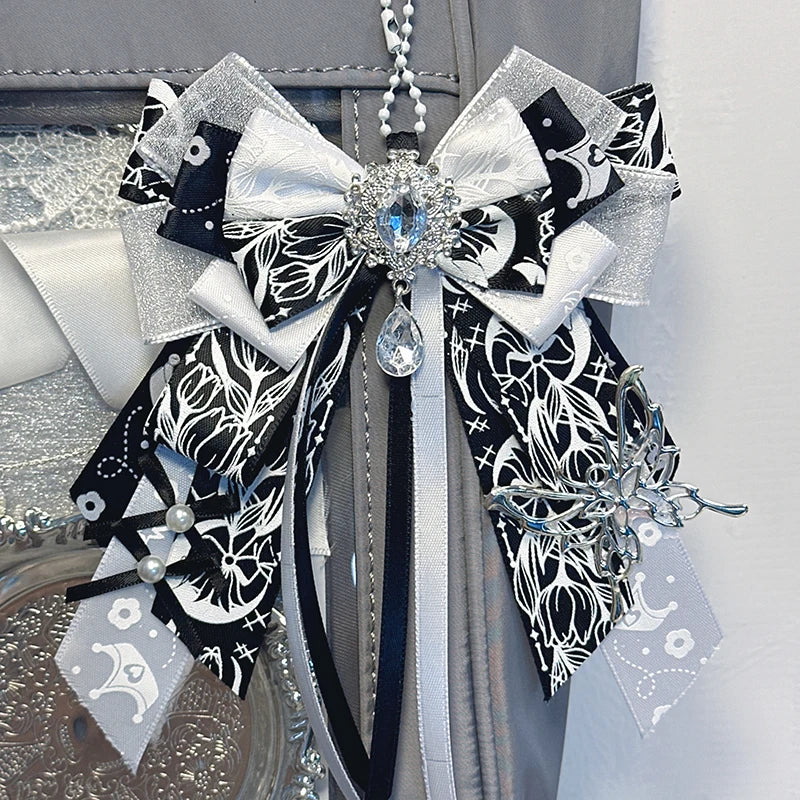 Bow Decoration Anime Pendant DIY Decoration Keychain