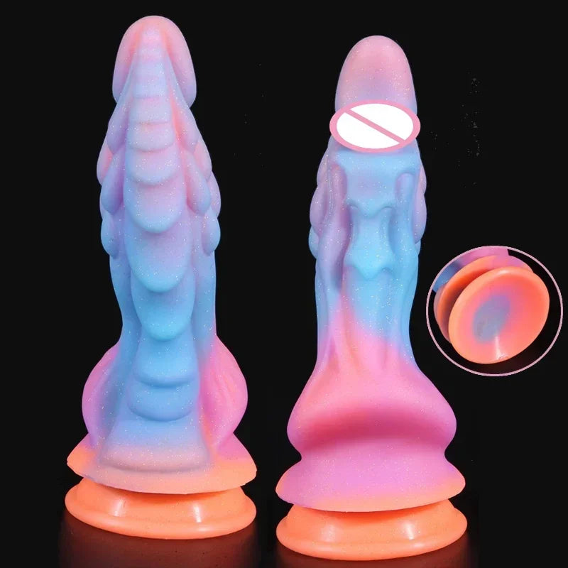 Huge Penis Shaped Dragon Monster Dildo with Suction Cup