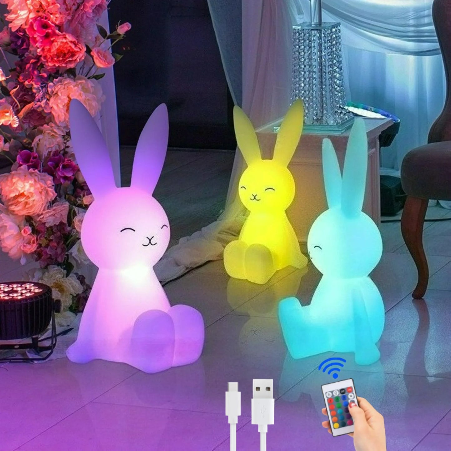 Cute Dimming Assorted Lights with Remote Control