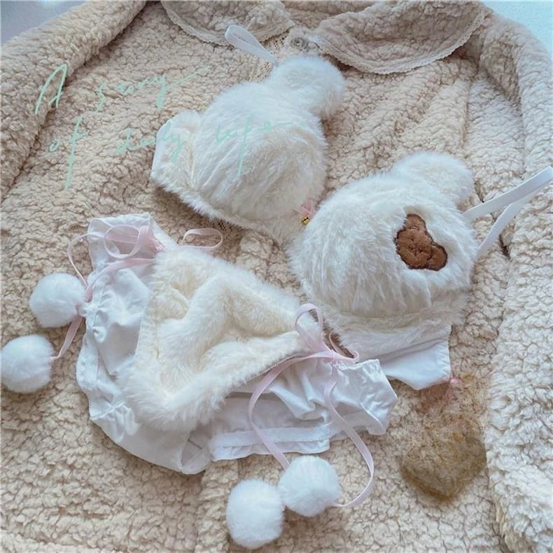 Cute Bear Paradise Plush Lingerie