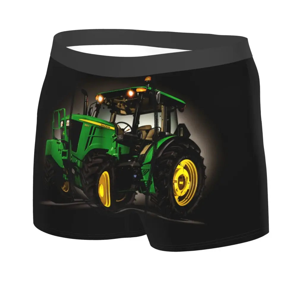 Custom Tractor Boxers Shorts  Briefs Underwear