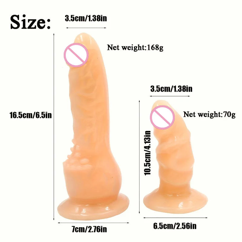 Adjustable Leather Strap On Harness with Realistic Suction Cup Dildo