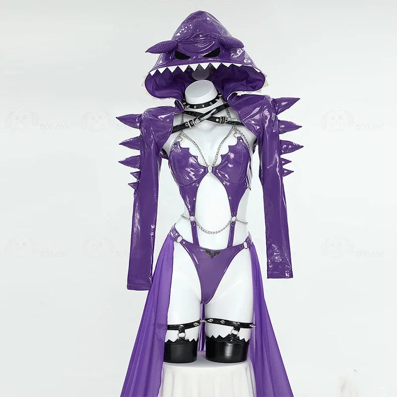 Gengar Cosplay Costume For Role-Playing