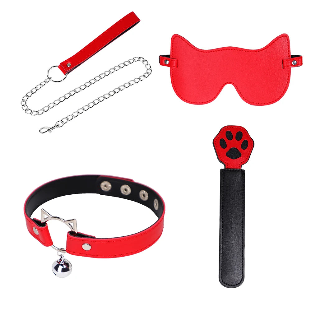 Leather Adjustable Bondage Kits for Couples