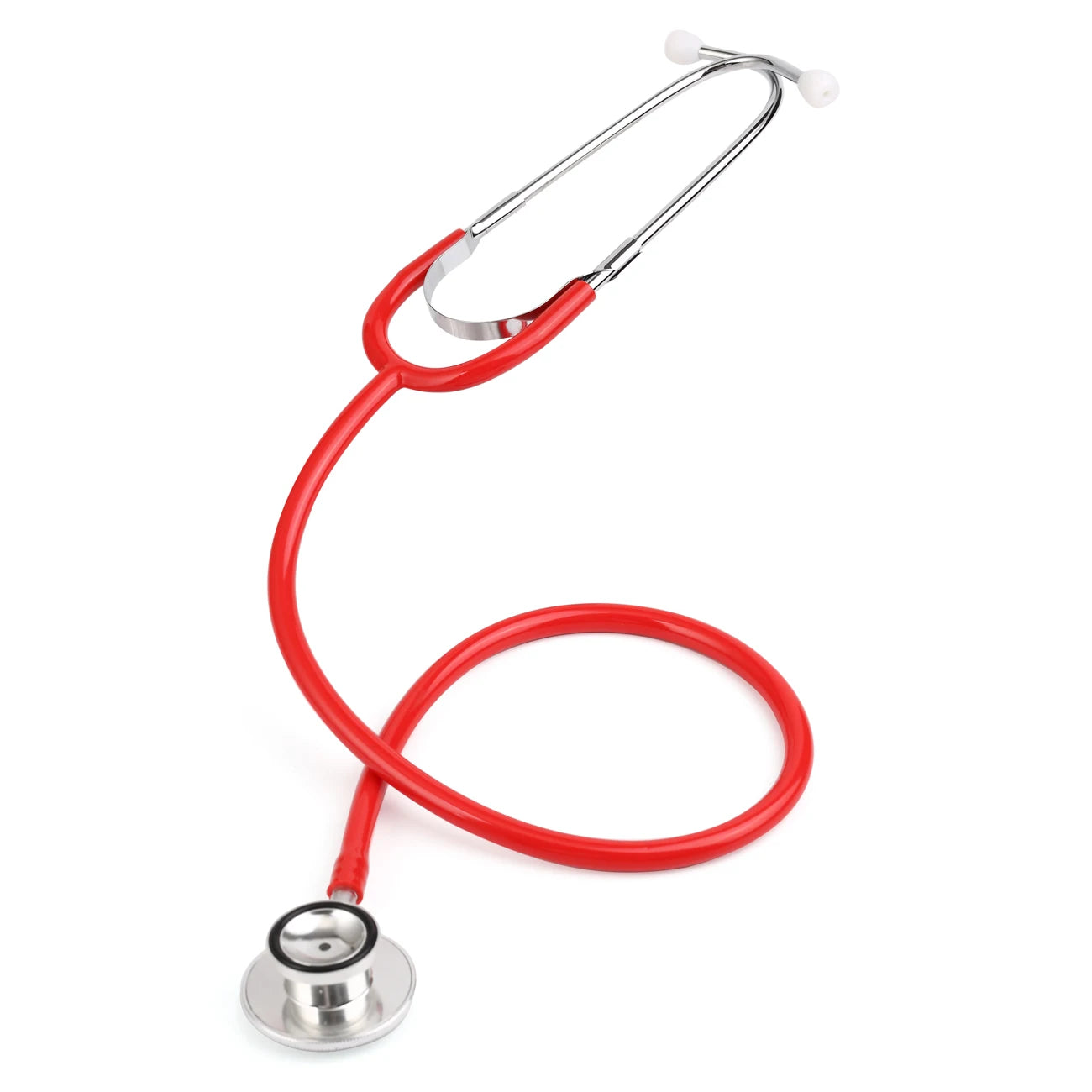 Portable Single Head Stethoscope Professional Medical Equipment Device Student Vet Nurse Clinic