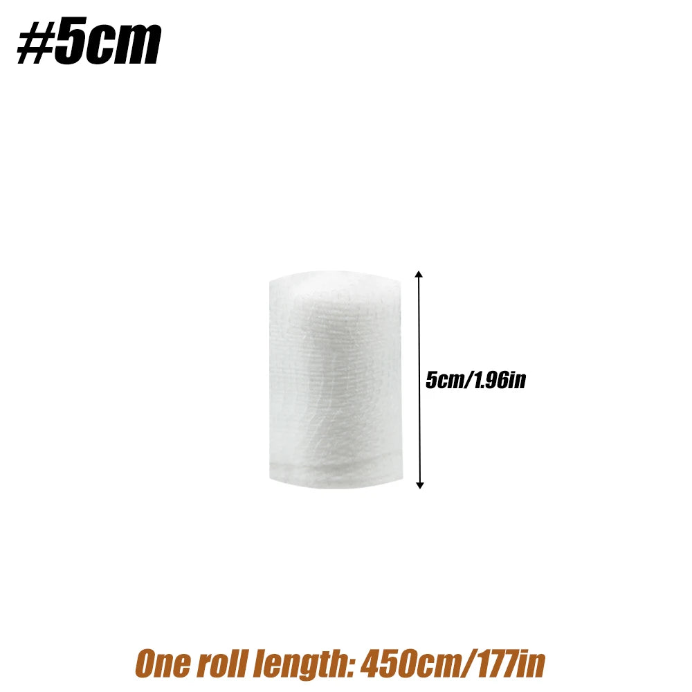 Gauze Bandage Roll with Tape - White Gauze Wrap Breathable Gauze Wrap
