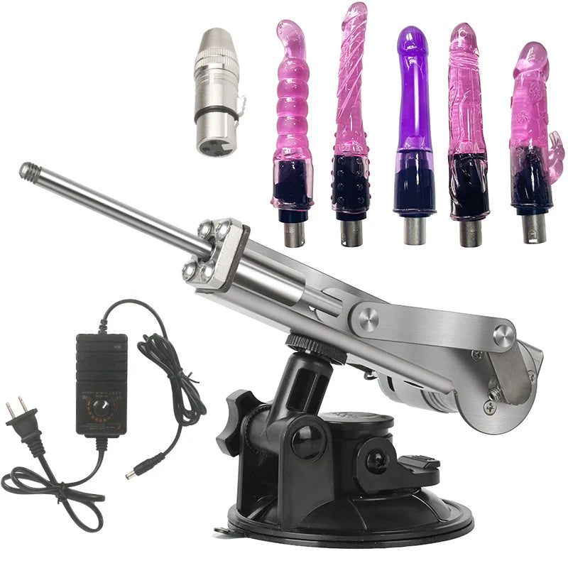 New Adult Sex Machines with 3XLR Dildo, Adult Sex Toys
