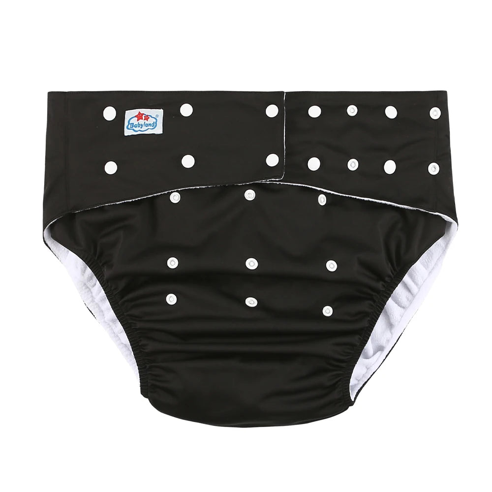 Cloth Adult Diaper Good Absorption Breathability Waterproof Reusable