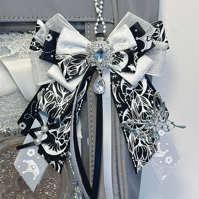 Bow Decoration Anime Pendant DIY Decoration Keychain