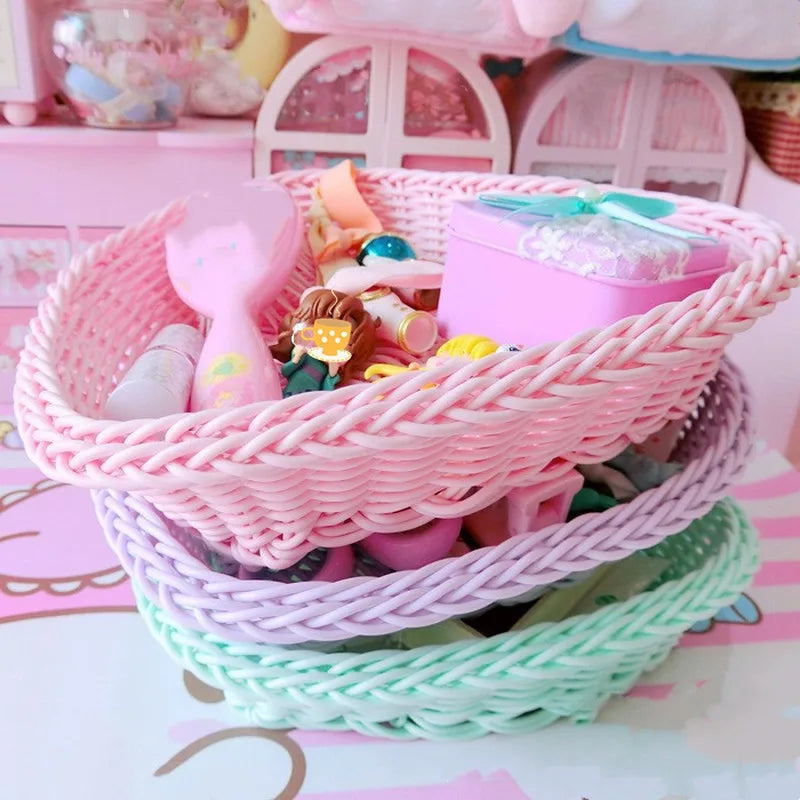Love Heart Shape Sweet Colour Basket