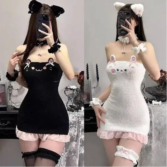 Sweet Cat Ear Kawaii Costume Set