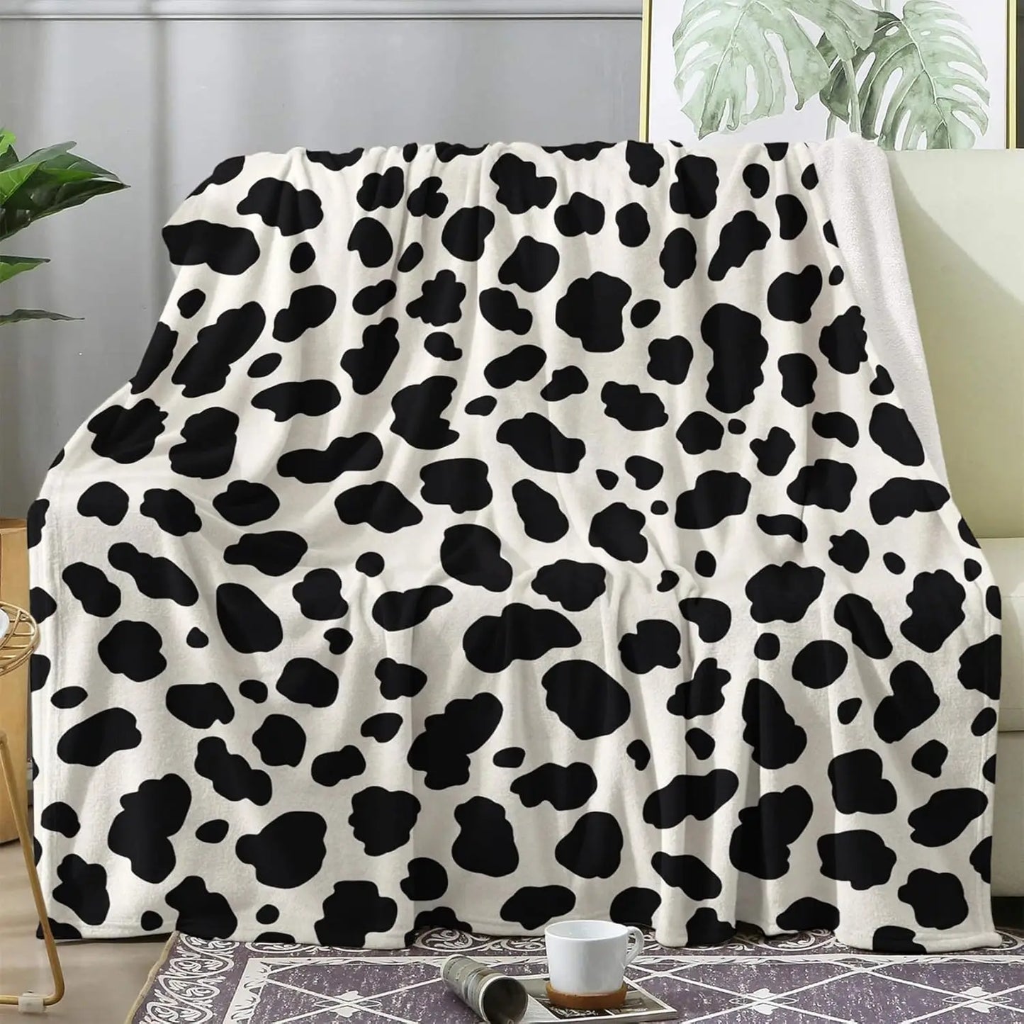 Multi Patterned Fleece Blankets for Couch Bed Sofa- Super Soft