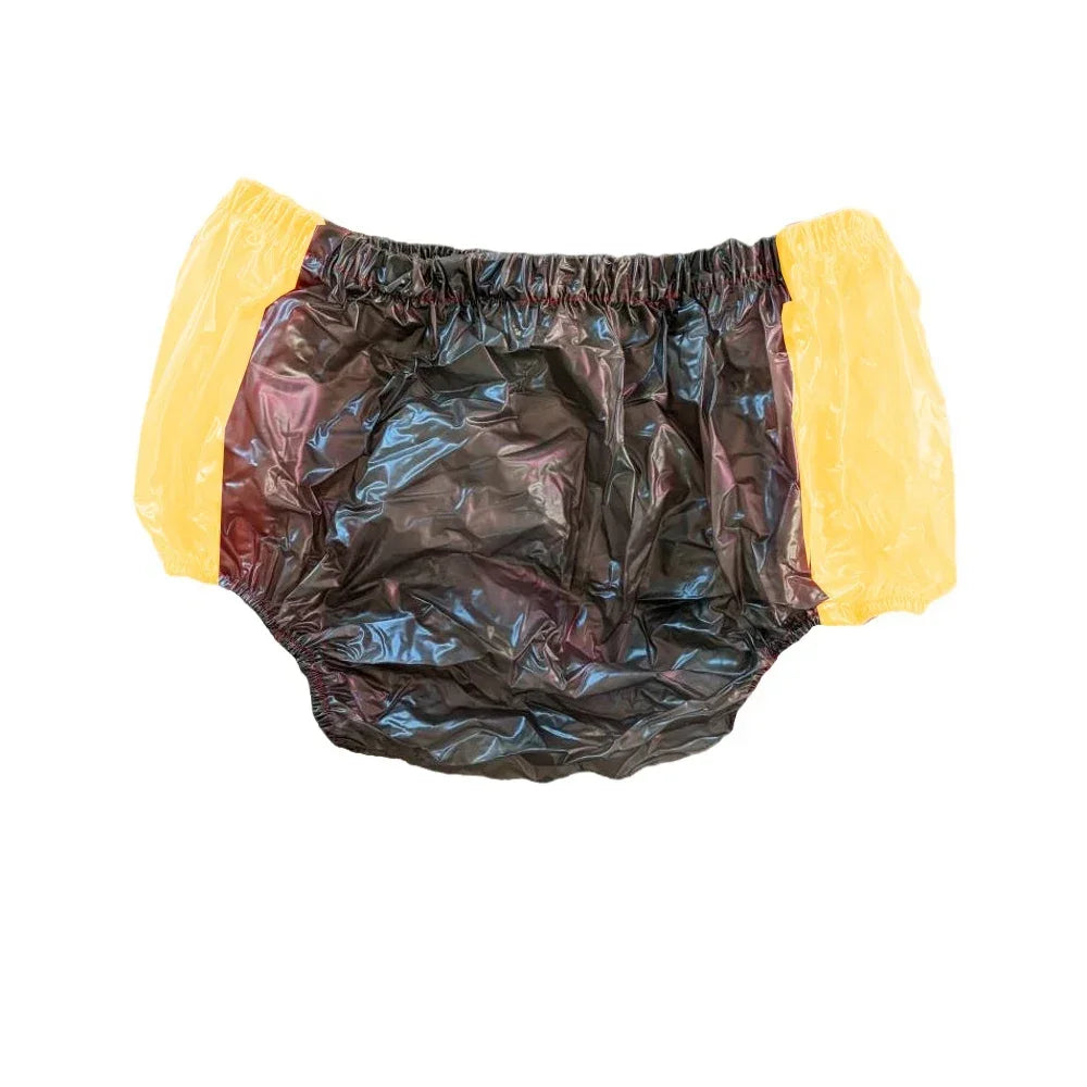 Unisex Sissy Panties Diaper Cover Plastic Clear PVC Up too 7XL