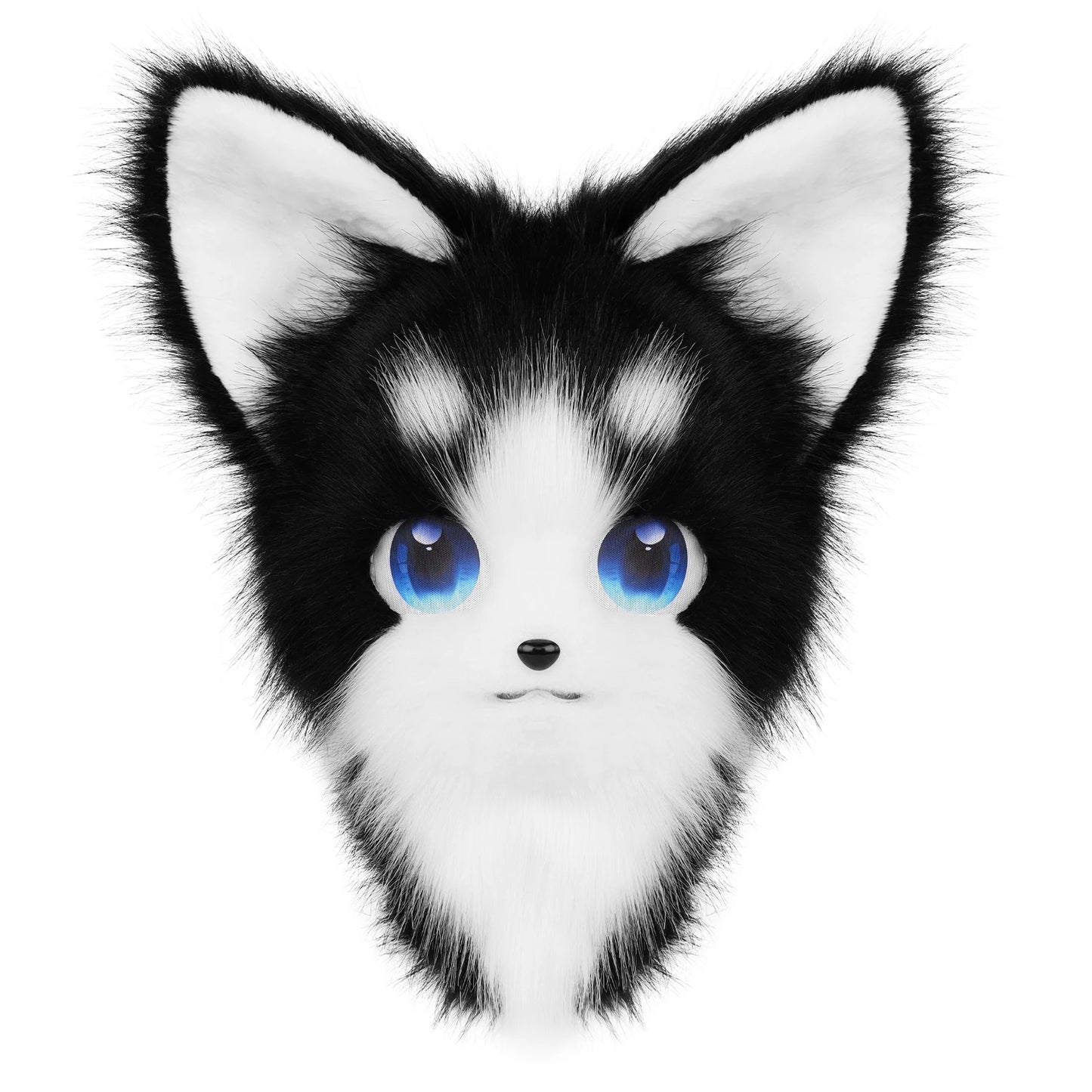 Furry Head Mask Cat /Fox Costume