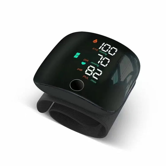 LED Wrist Blood Pressure Monitor Rechargeable