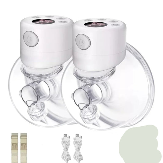 BornBL S12 Double / Single Electric Breast Pumps, Hands-free Portable Silent Pump