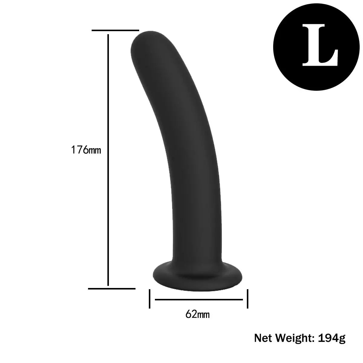 Adjustable Silicone Strap On Dildo Harness Set S M L