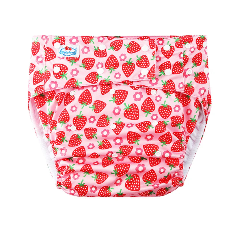 Cloth Adult Diaper Good Absorption Breathability Waterproof Reusable