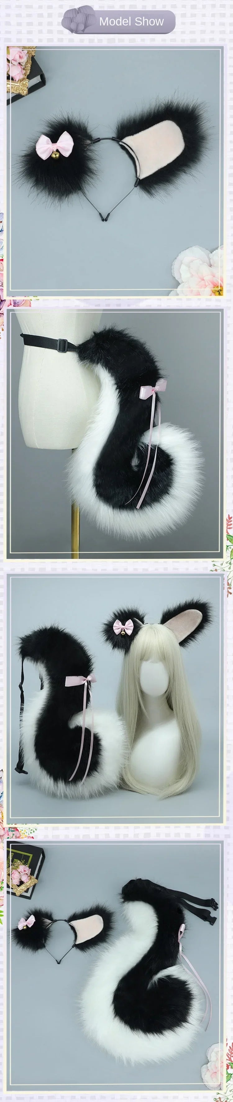 Handmade Fluffy Cosplay Set