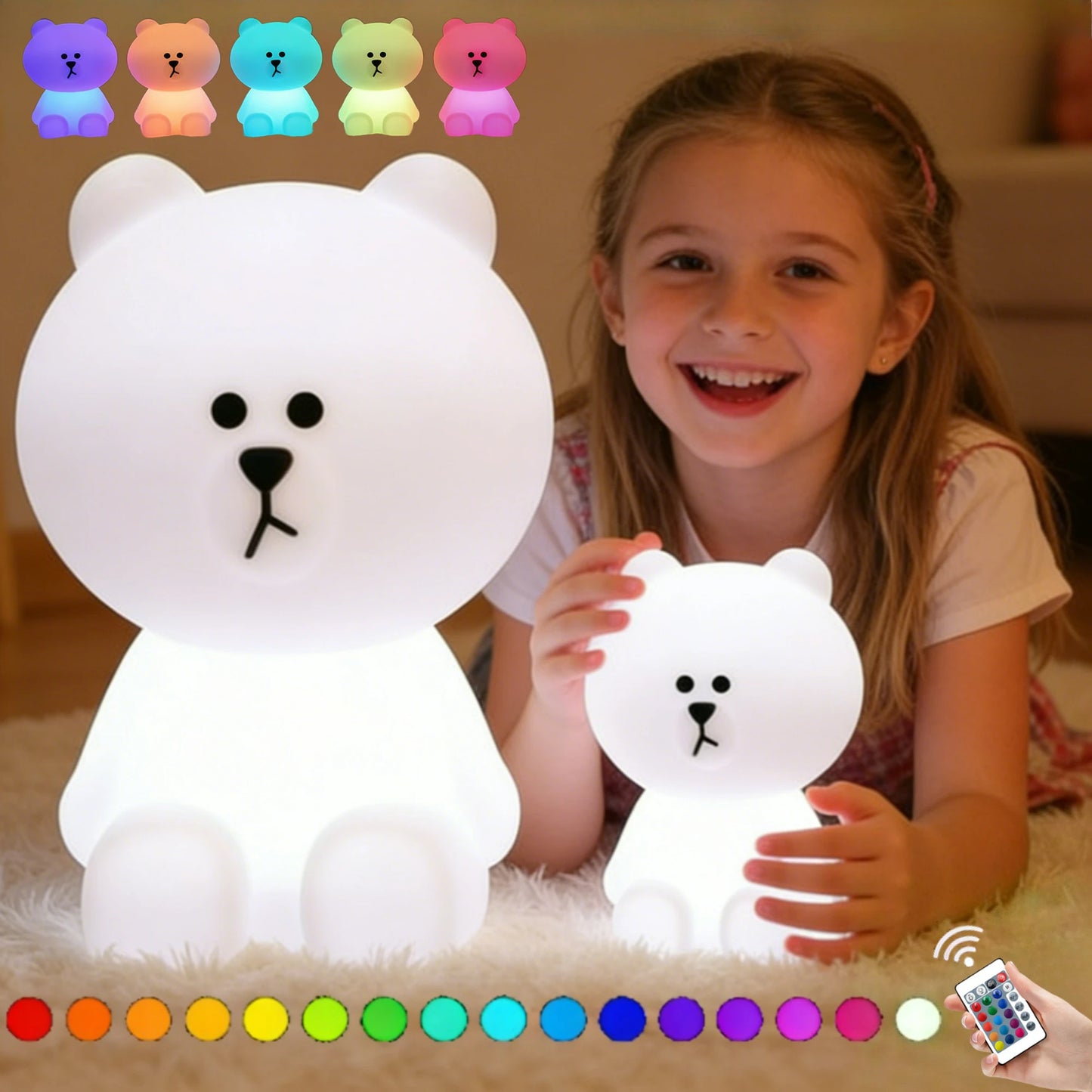 Cute Dimming Assorted Lights with Remote Control