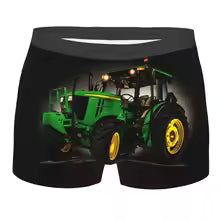 Custom Tractor Boxers Shorts  Briefs Underwear