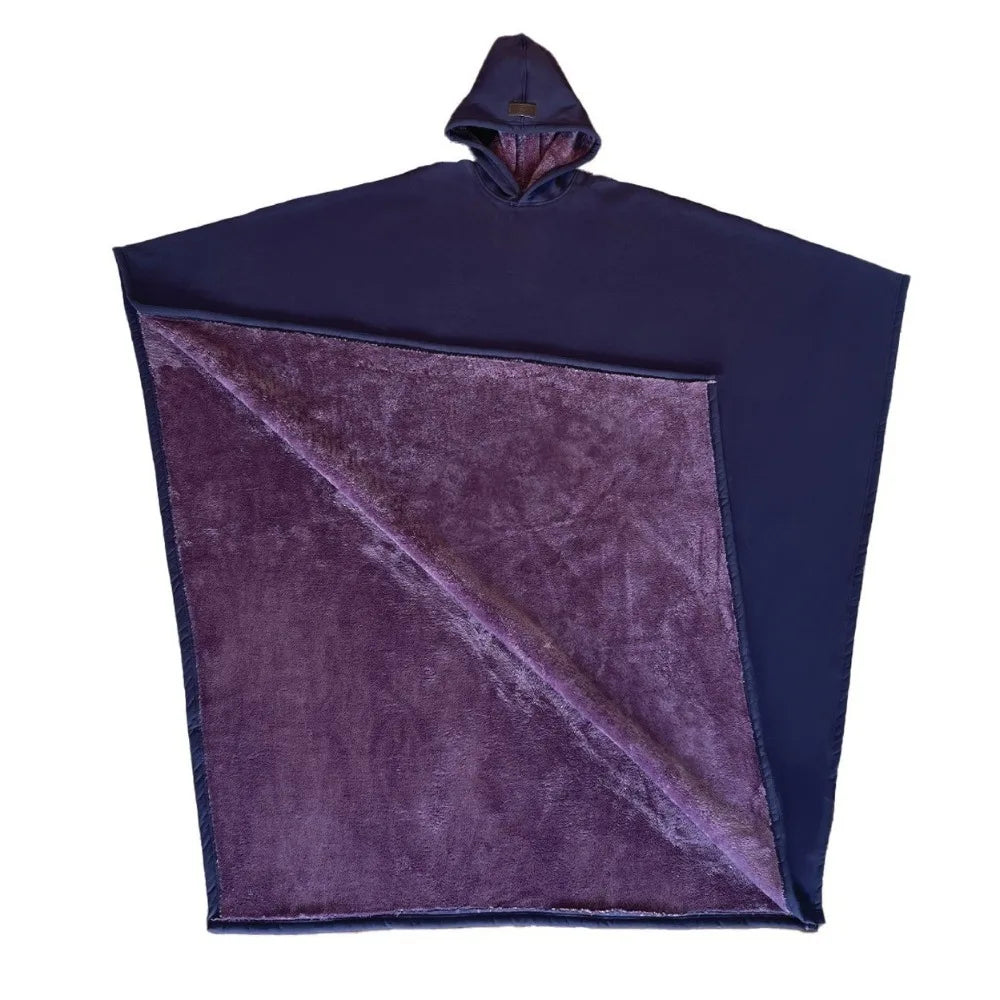 Indio Cloak Hoodie Blanket Solid Color With Hat