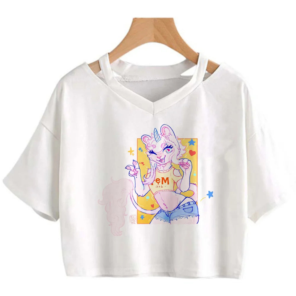 Femboy 90s vintage aesthetic crop top streetwear  2000s aesthetic tshirt