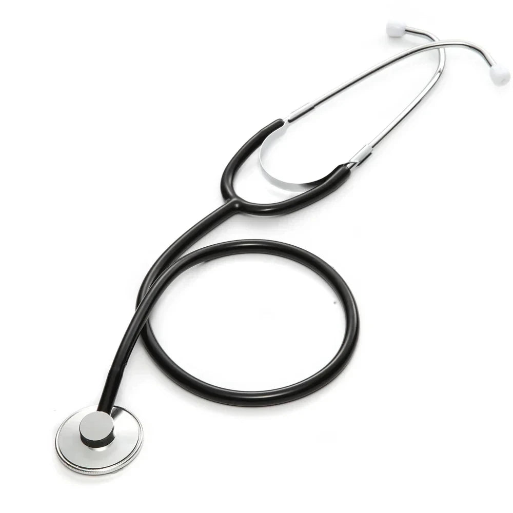 Portable Single Head Stethoscope Professional Medical Equipment Device Student Vet Nurse Clinic