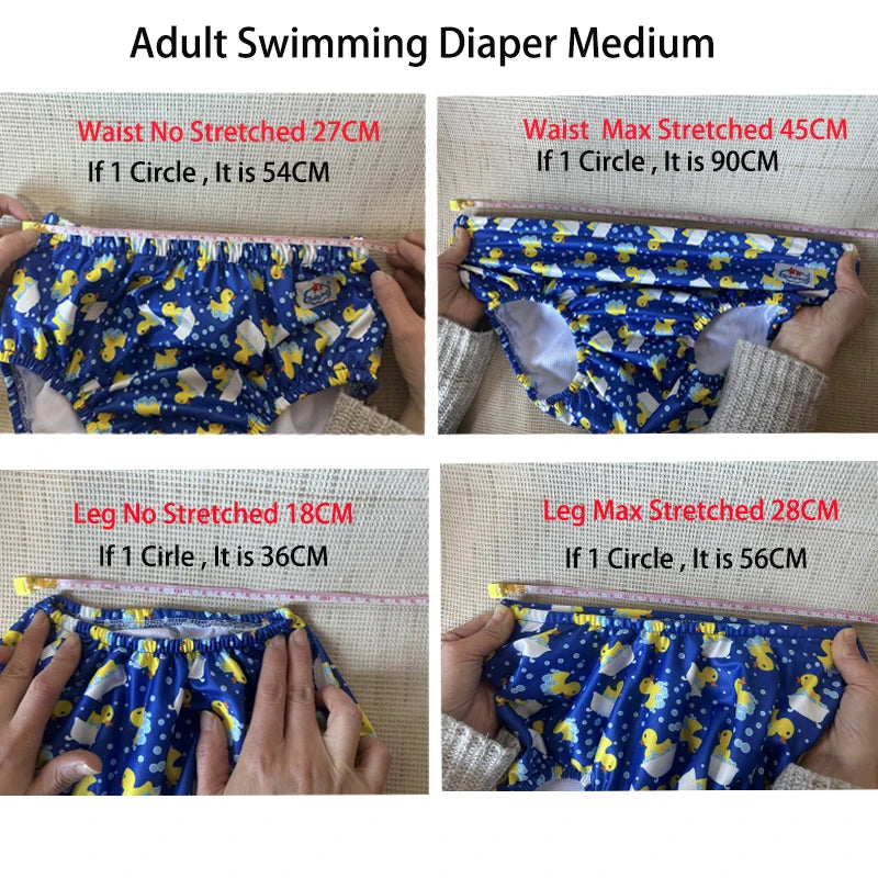 Medium Size Adult Swimming Diapers