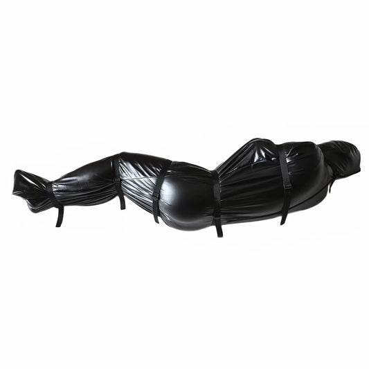 Full Body Zip Bondage Sack/Sleeping Bag Detachable Hood