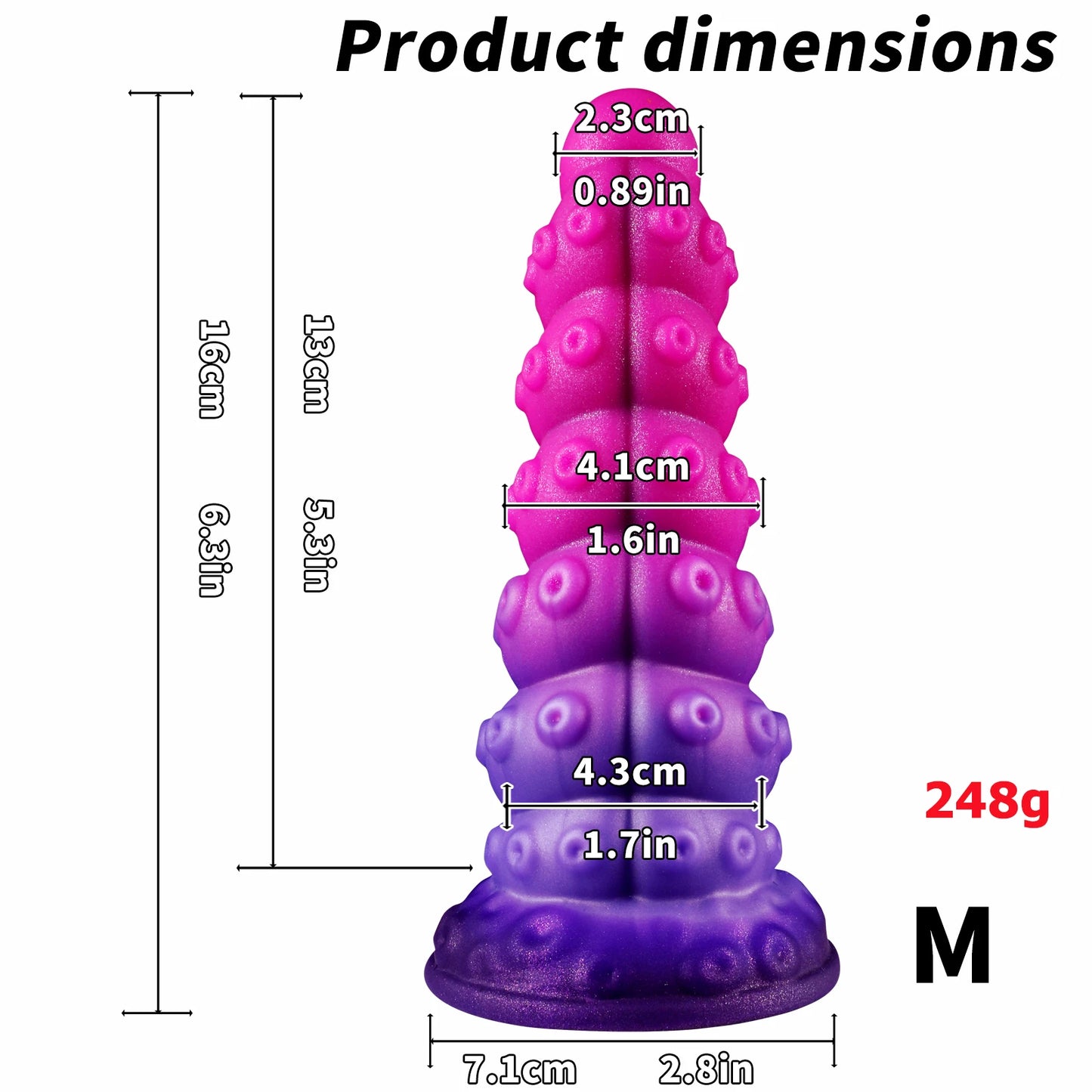 Octopus Tentacle Butt Plug Dildo Adult 18+ Sex Product