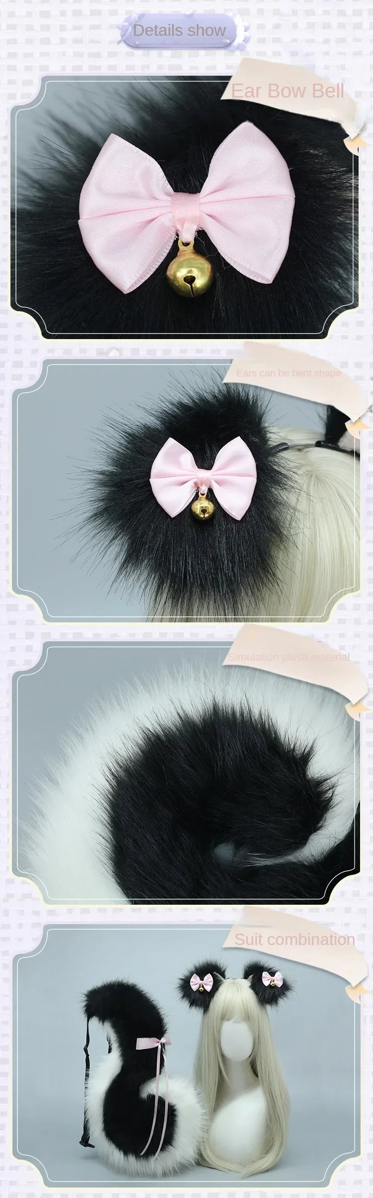 Handmade Fluffy Cosplay Set