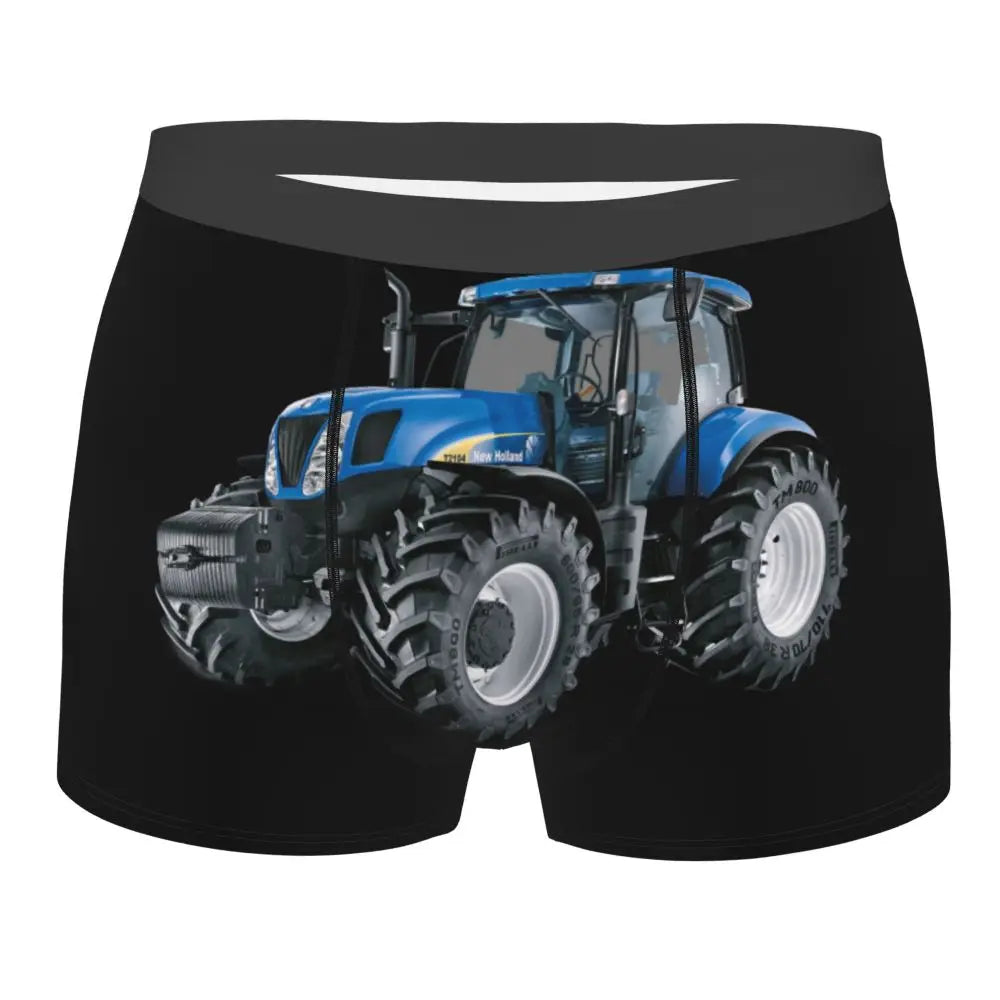 Custom Tractor Boxers Shorts  Briefs Underwear