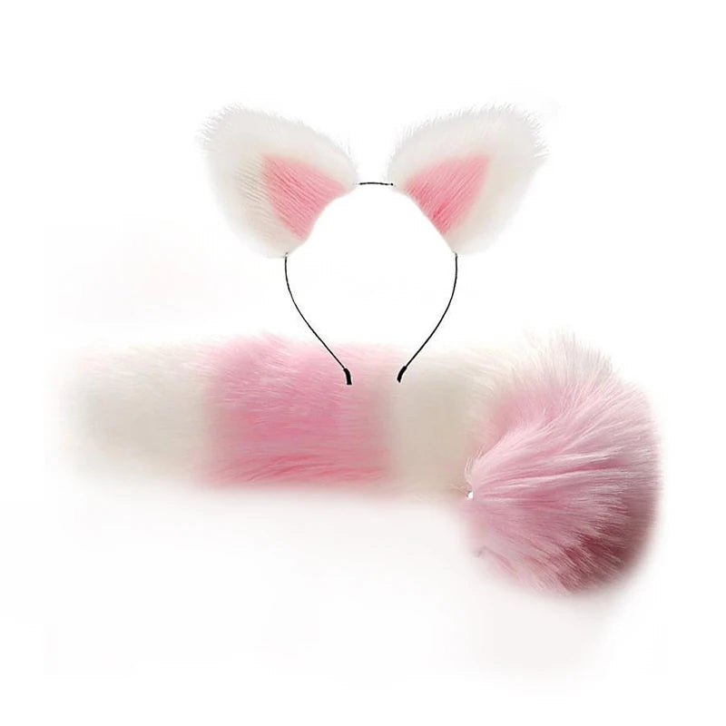 Fluffy Ears & Tail Set