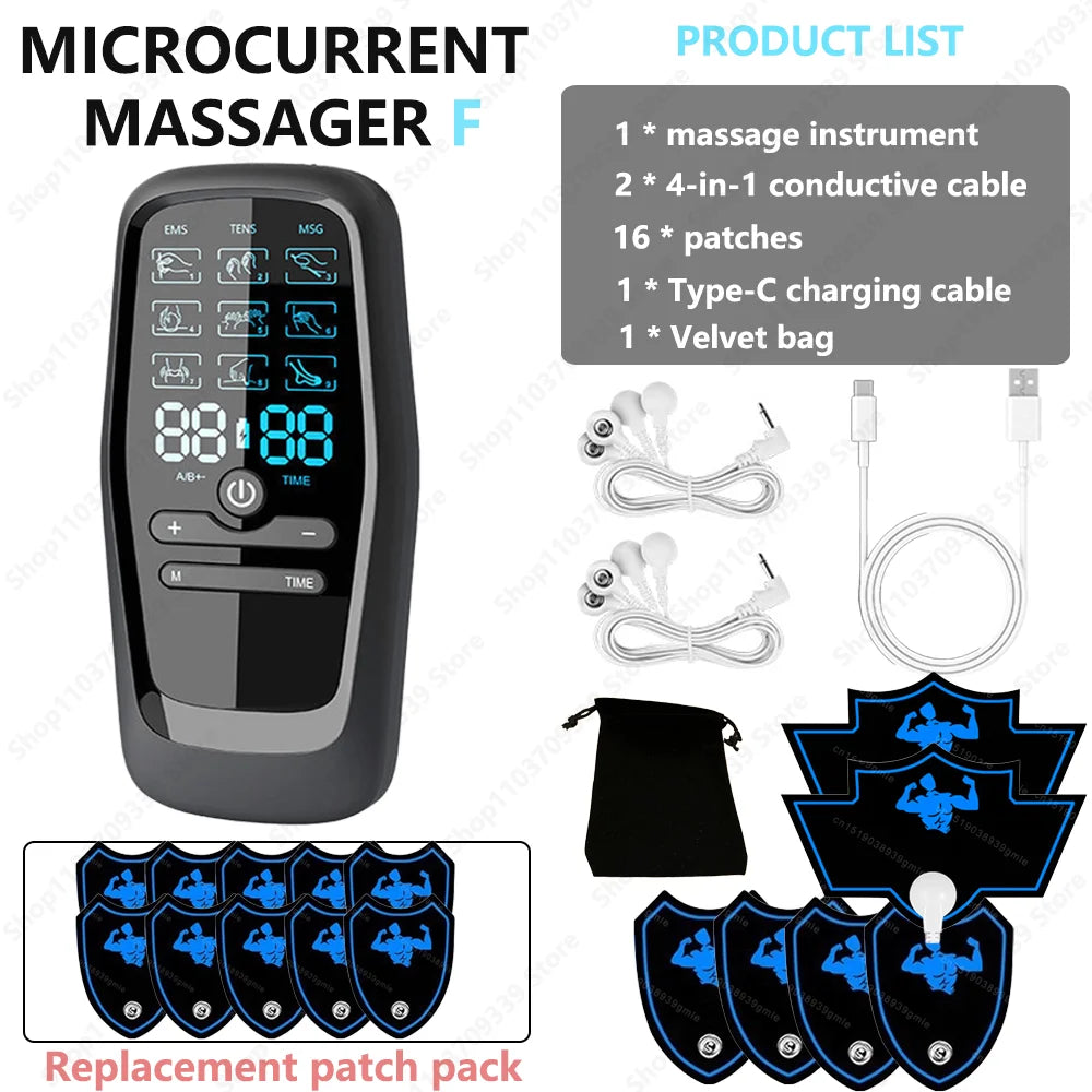 Ems Eletric Muscle Stimulator Therapy High-Frequency Tens Muscle Stimulator