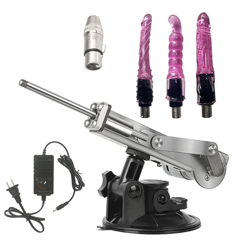 New Adult Sex Machines with 3XLR Dildo, Adult Sex Toys