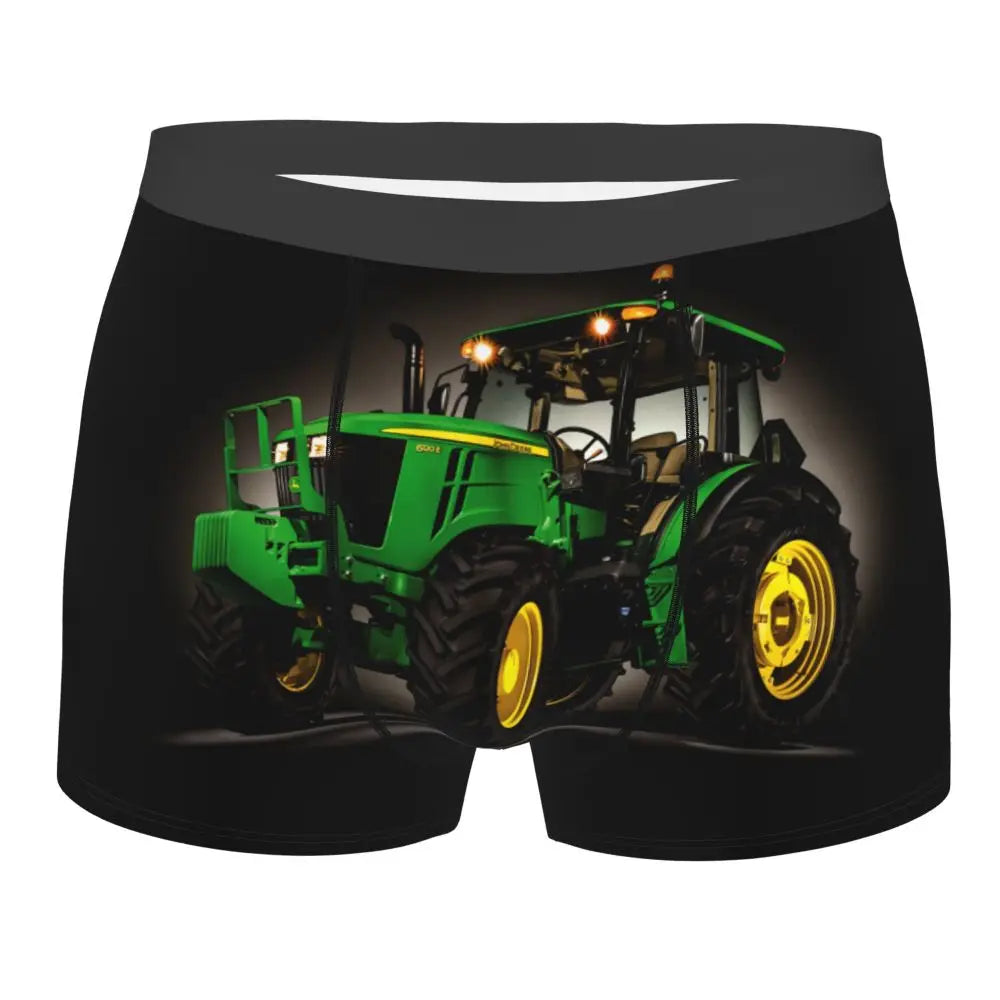 Custom Tractor Boxers Shorts  Briefs Underwear